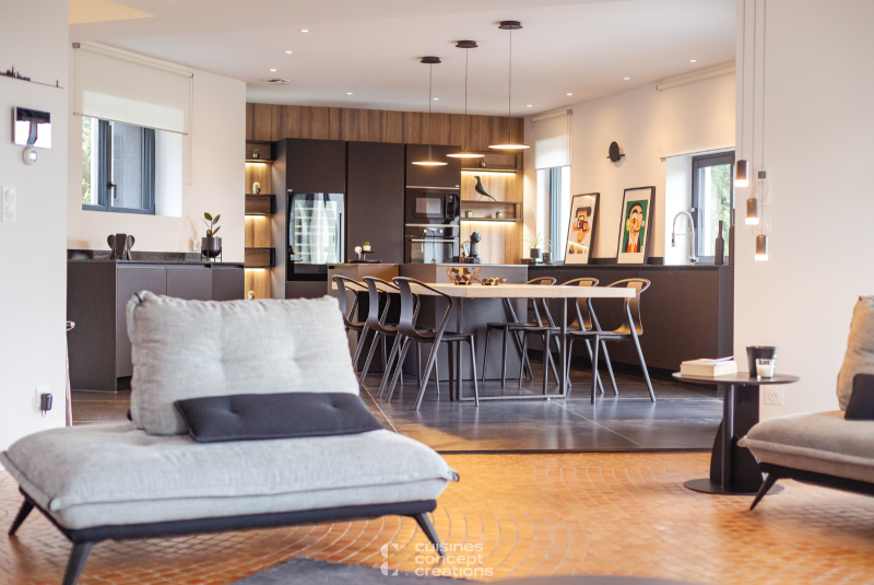 Modernité et sophistication dans un espace ouvert à Toulouse