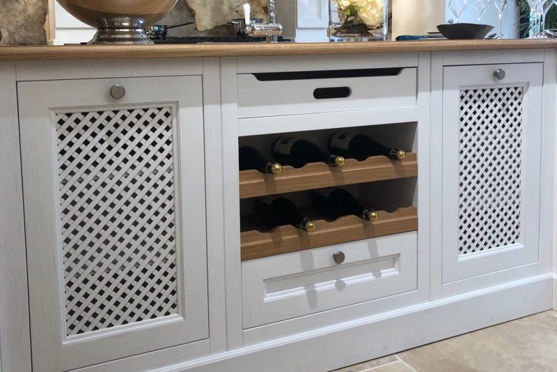 Cuisine haut de gamme en bois massif à Toulouse : fabrication française, modèle Chantilly signé Le Concept Français
